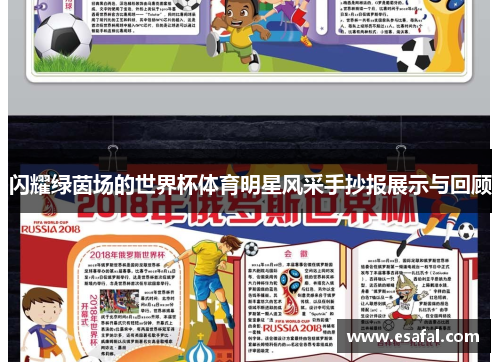 闪耀绿茵场的世界杯体育明星风采手抄报展示与回顾